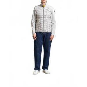 NEW PARAJUMPERS jayden padded jacket in 269 light grey